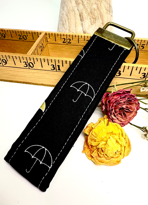 Dancing Umbrellas Wristlet