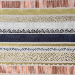 Happy Stripes Wristlet