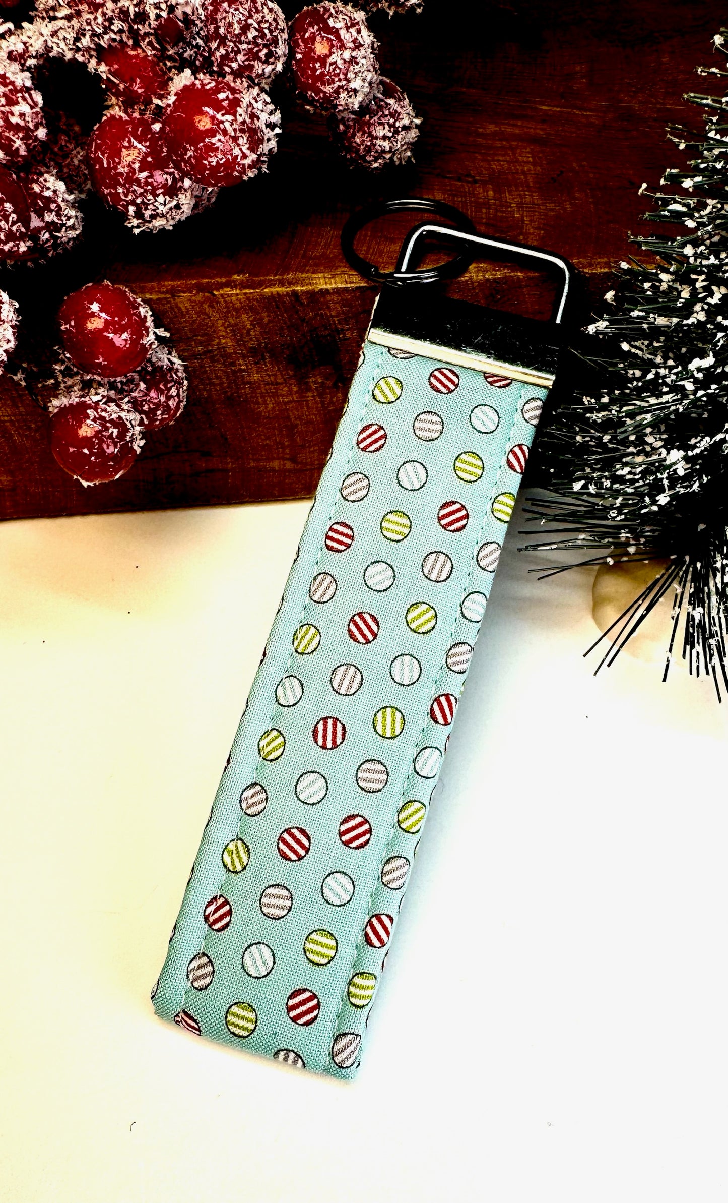 Oh What Fun Wristlet