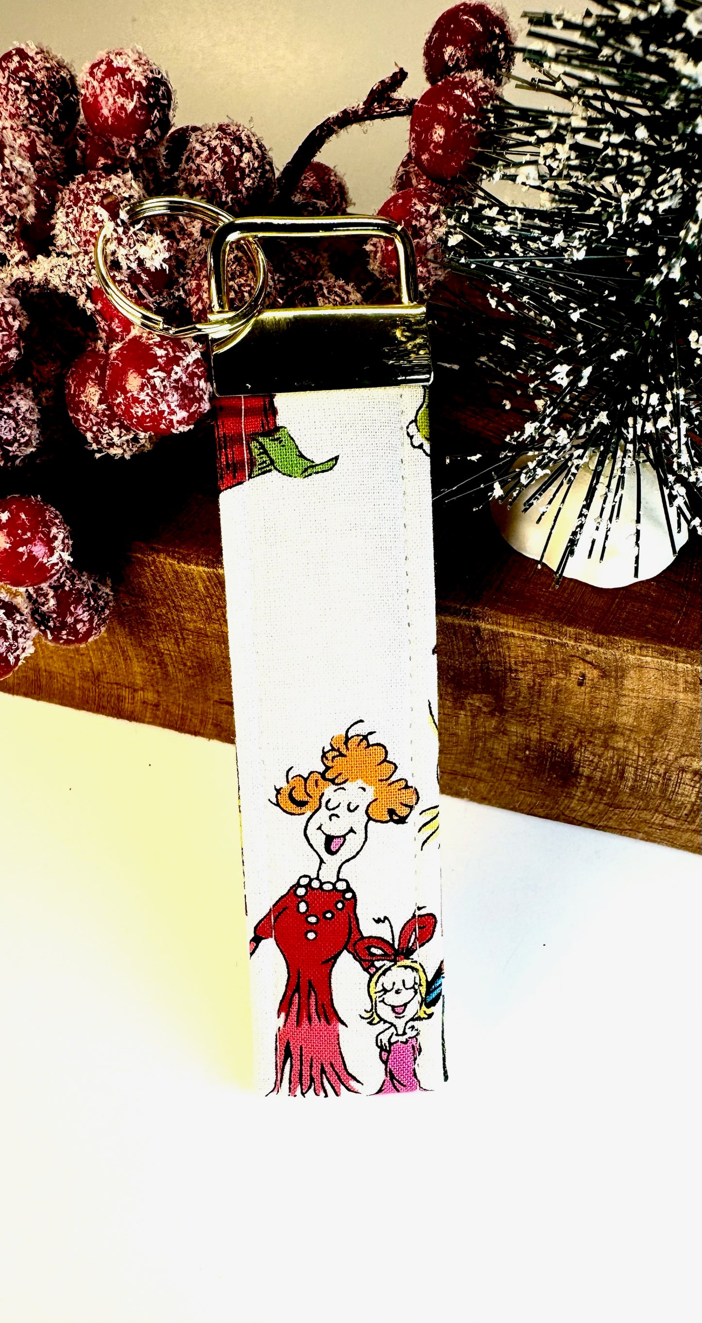 Grinch Wristlet