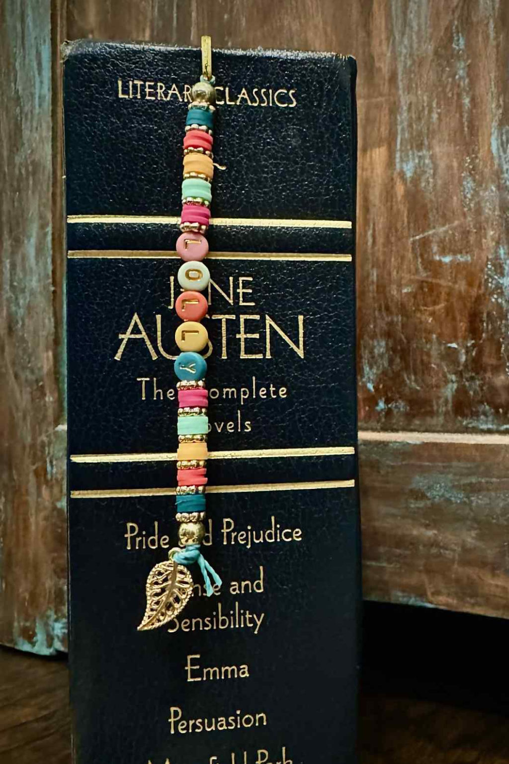 Custom Beaded Bookmark