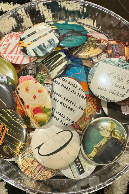 Mystery 2.25" Pin Back Button