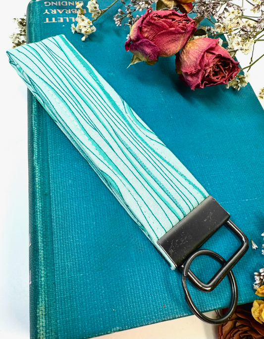 Aqua Woods Wristlet