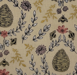 Beehive Wristlet