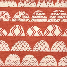 Coral Geometry Wristlet