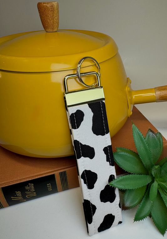 Cowhide Cutie Wristlet