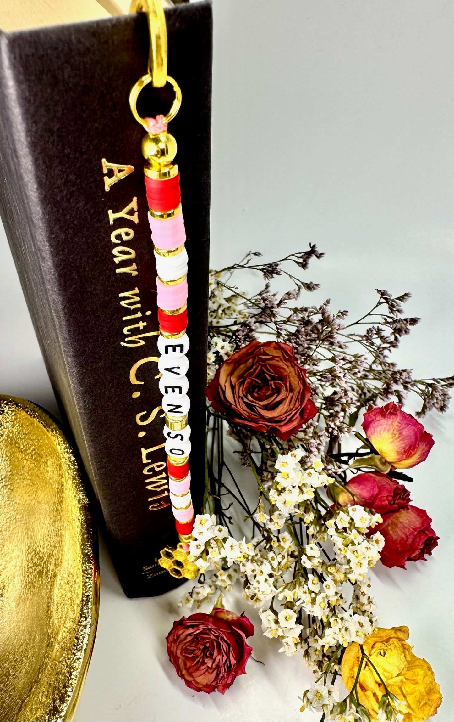 Custom Beaded Bookmark