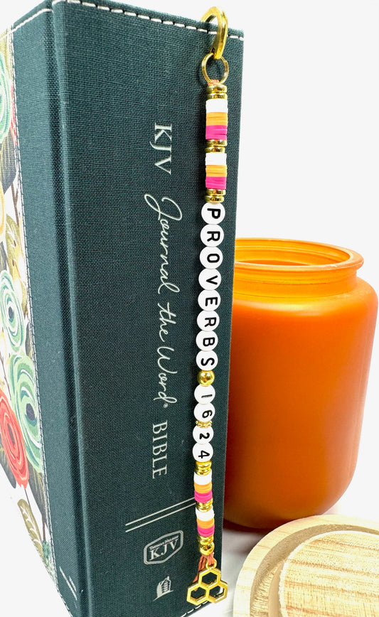 Custom Beaded Bookmark