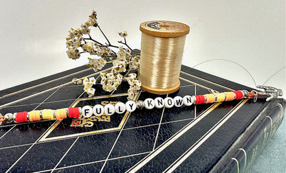 Custom Beaded Keychain