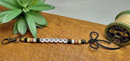 Custom Beaded Keychain