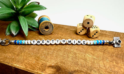 Custom Beaded Keychain