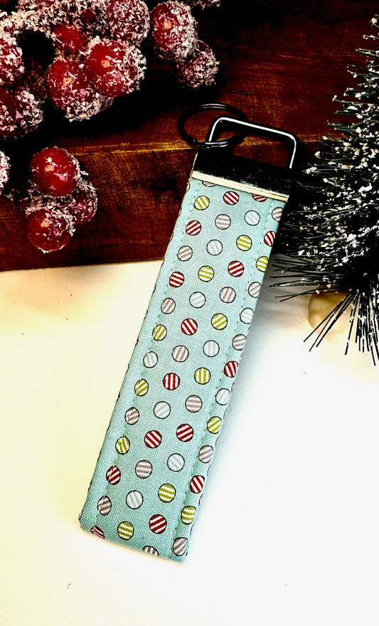 Oh What Fun Wristlet