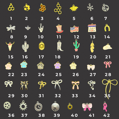 Custom Beaded Keychain