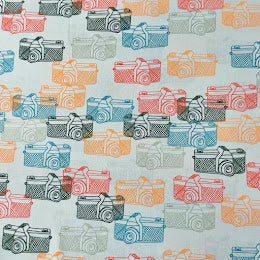 Vintage Camera Wristlet