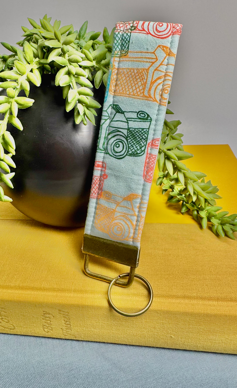 Vintage Camera Wristlet