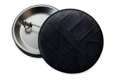 pin back button that is moody and cool design